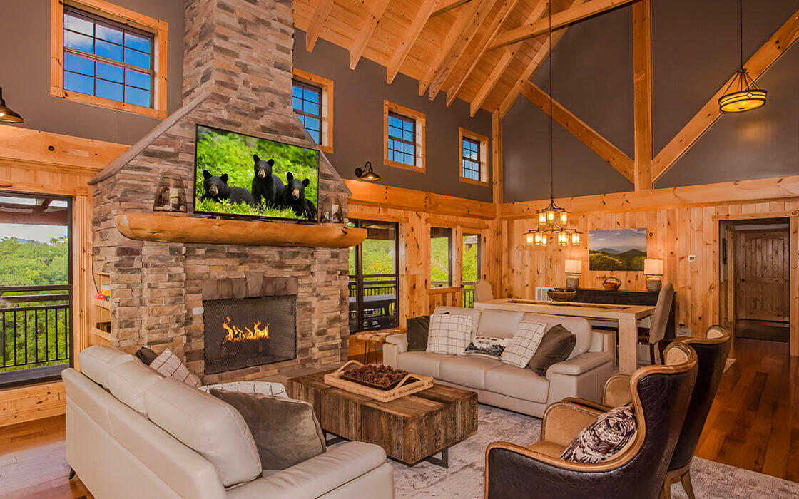 Smoky Mountain Luxury Cabin Rentals Legacy Mountain Zipline