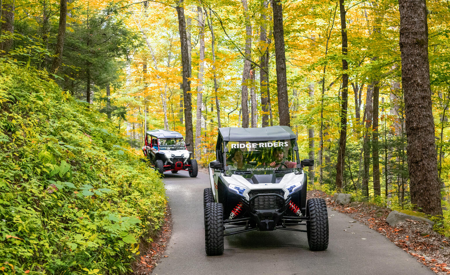 Driving trails in Gatlinburg