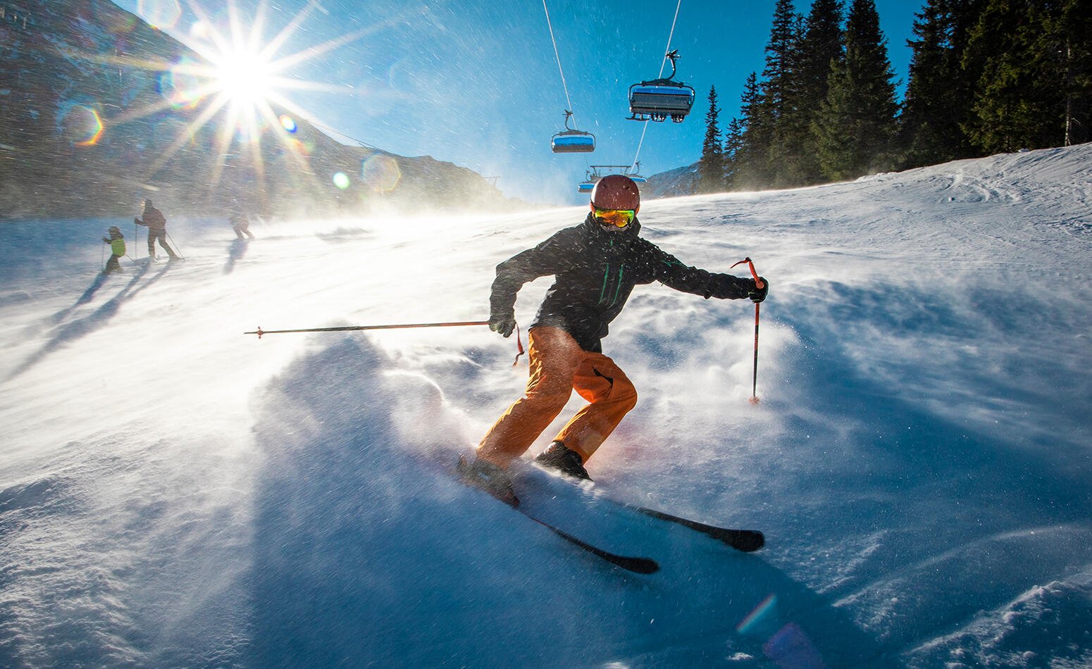 Skiing in the Smoky Mountains 